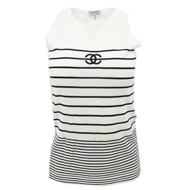 Chanel Sleeveless White #38