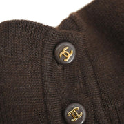 Chanel Sweater Brown 95A #42