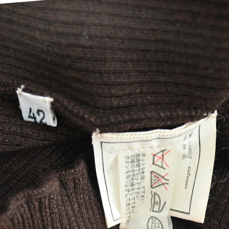 Chanel Sweater Brown 95A #42