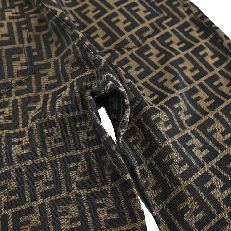 Fendi Zucca Long Pants Brown #42