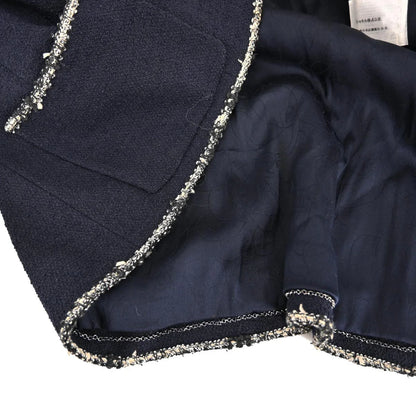 Chanel 2005 Navy & White "Devil Wears Prada" Jacket #38