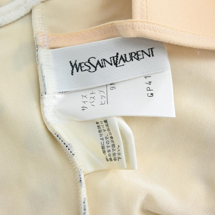 Yves Saint Laurent Swimwear Swimsuit Ivory #9M