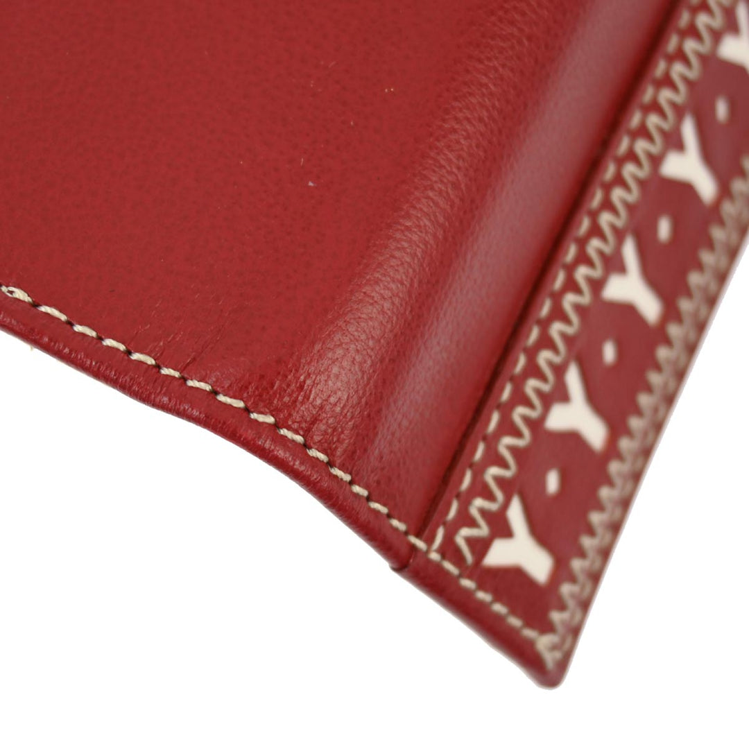 Yves Saint Laurent Red Four Hook Key Case Small Good – AMORE