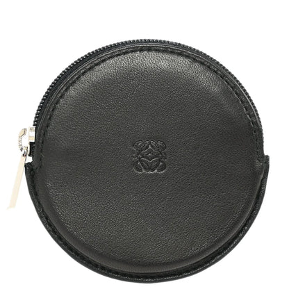 Loewe Lambskin Round Coin Case