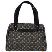 Louis Vuitton 2003 Black Monogram Mini Josephine PM Handbag M92049