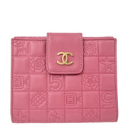 Chanel Pink Icon Bifold Wallet