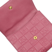 Chanel Pink Icon Bifold Wallet