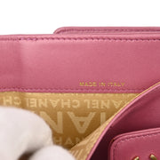 Chanel Pink Icon Bifold Wallet