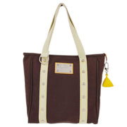 Louis Vuitton 2005 Brown Antigua Cabas MM Tote Bag M80663