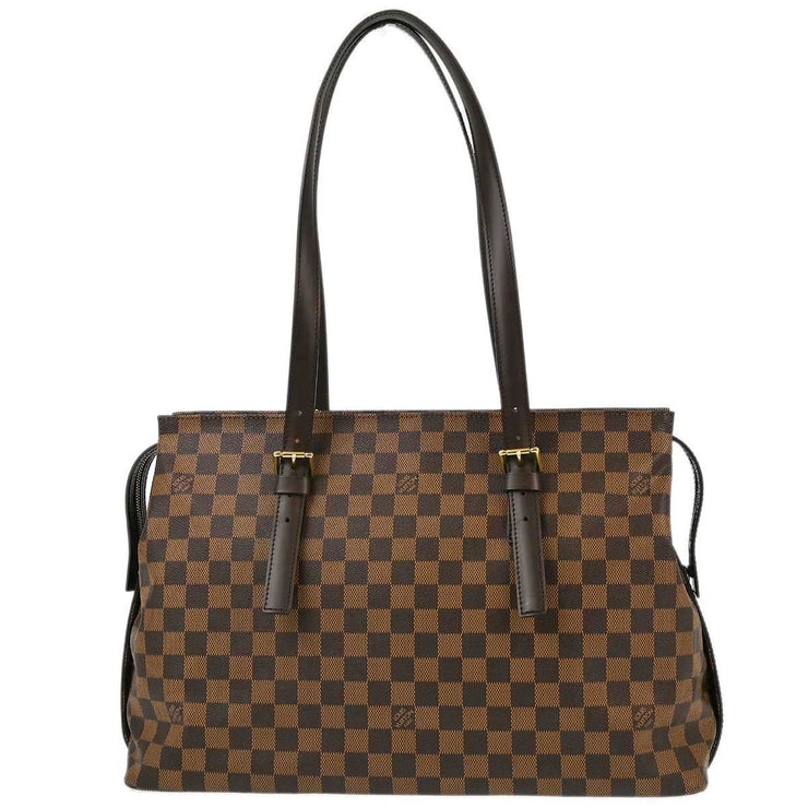 Louis Vuitton 2004 Damier Chelsea Shoulder Tote Bag N51119