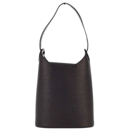 Louis Vuitton 2002 Black Epi Verseau Shoulder Bag M52812