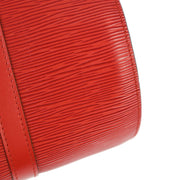 Louis Vuitton 1997 Red Epi Soufflot Handbag M52227