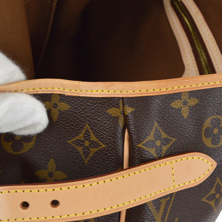 Louis Vuitton 2008 Monogram Batignolles Horizontal Tote Handbag M51154