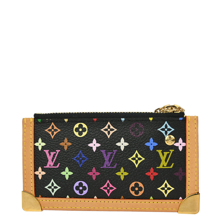 Louis Vuitton 2003 Multicolor Pochette Cles Coin Case Wallet M92654