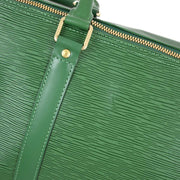 Louis Vuitton 1998 Green Epi Keepall 50 Travel Handbag M42964