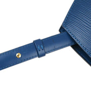 Louis Vuitton 1997 Blue Epi Cluny Shoulder Bag M52255