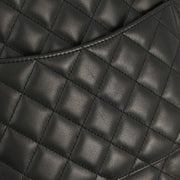 Chanel 2005-2006 Black Calfskin Cambon Ligne Tote Handbag