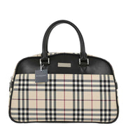 Burberry Beige Burberry Check Handbag