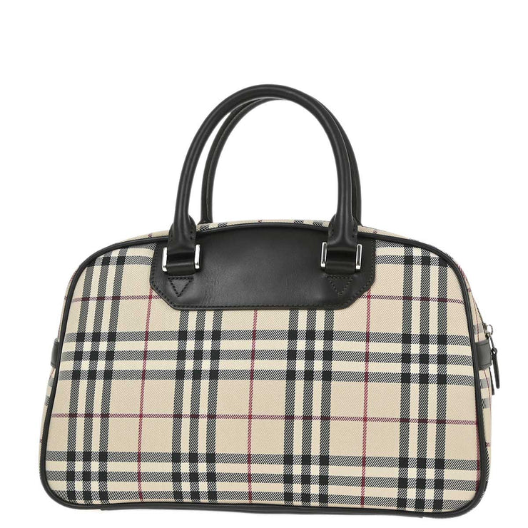 Burberry Beige Burberry Check Handbag