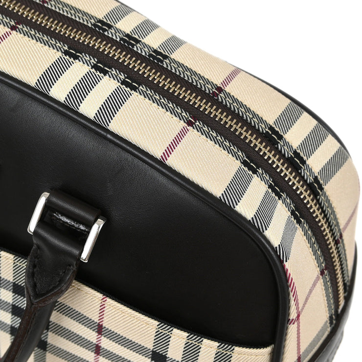 Burberry Beige Burberry Check Handbag