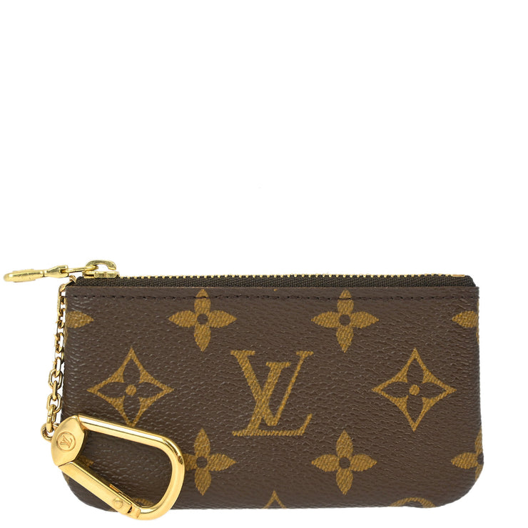 Louis Vuitton 2005 Monogram Pochette Cles Coin Purse Wallet M62650