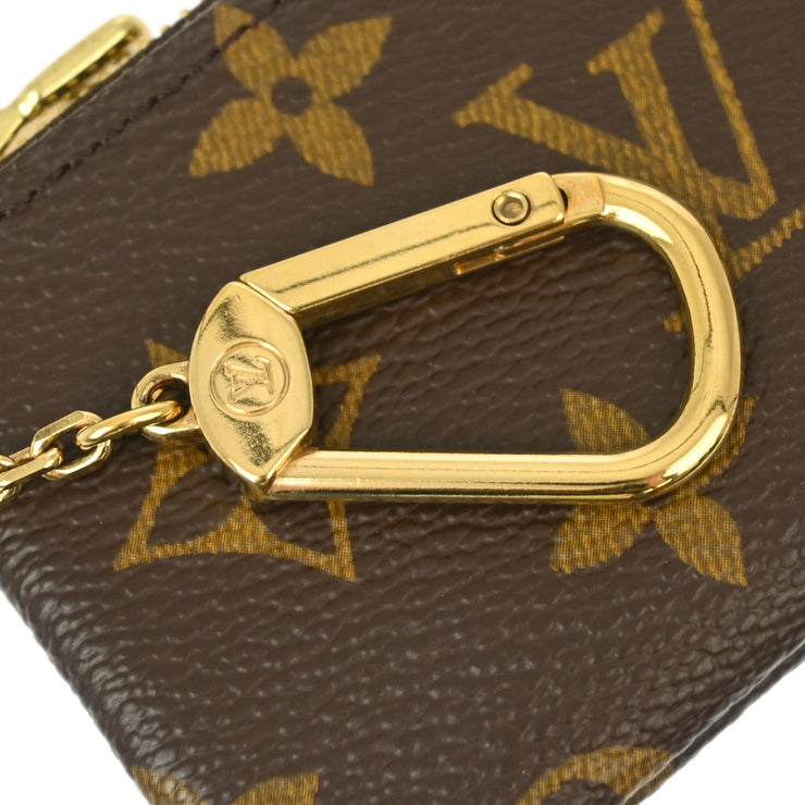 Louis Vuitton 2005 Monogram Pochette Cles Coin Purse Wallet M62650