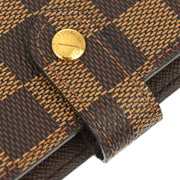 Louis Vuitton 2003 Damier Agenda PM Note Book Cover R20700 Small Good