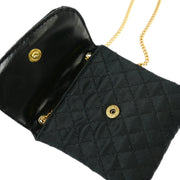 Chanel Black Satin Necklace Pouch