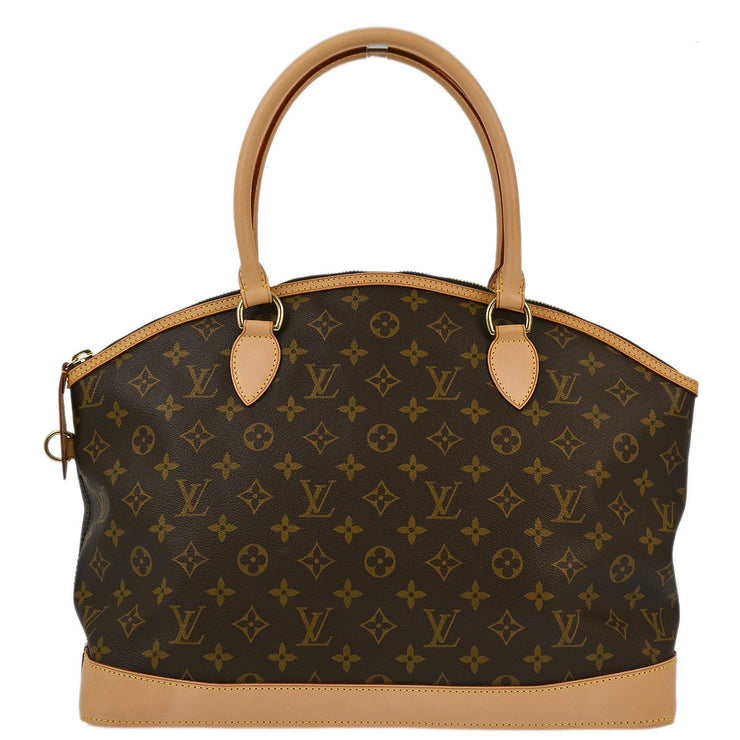 Louis Vuitton 2006 Monogram Lockit Horizontal Tote Handbag M40104