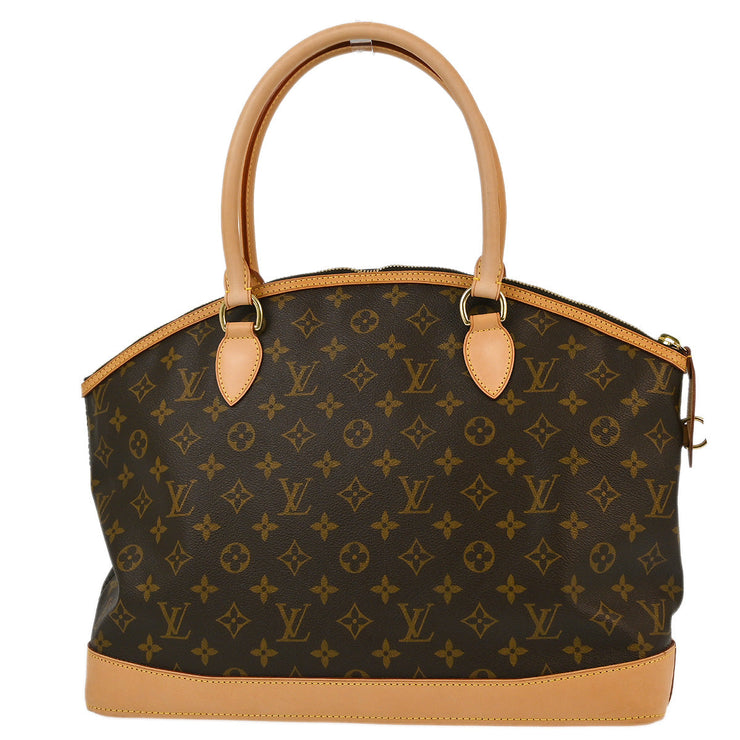 Louis Vuitton 2006 Monogram Lockit Horizontal Tote Handbag M40104