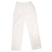 Chanel Long Pants White 97C #36