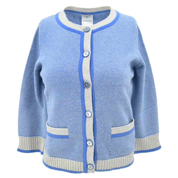 Chanel Cardigan Blue 08C #38