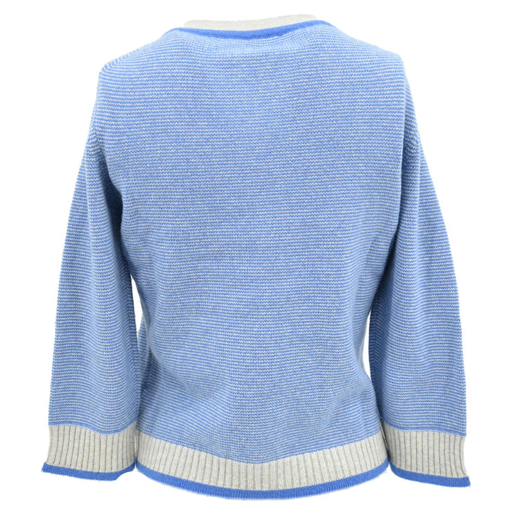 Chanel Cardigan Blue 08C #38