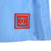 Chanel Sport Line Setup Suit Jacket Skirt Light Blue 02S #36