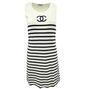 Chanel Sleeveless Dress White #42