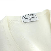 Chanel Sleeveless Dress White #42