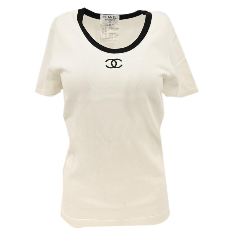 Chanel T-shirt Ivory 94P #38