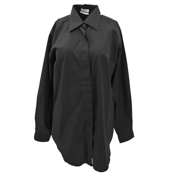 Hermes Shirt Blouse Black #42