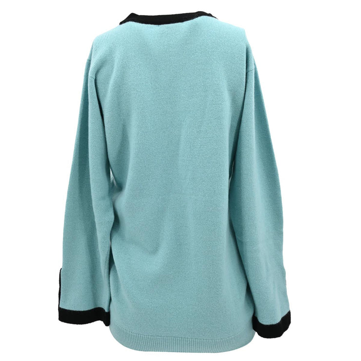 Chanel Sweater Light Blue CR93 #42