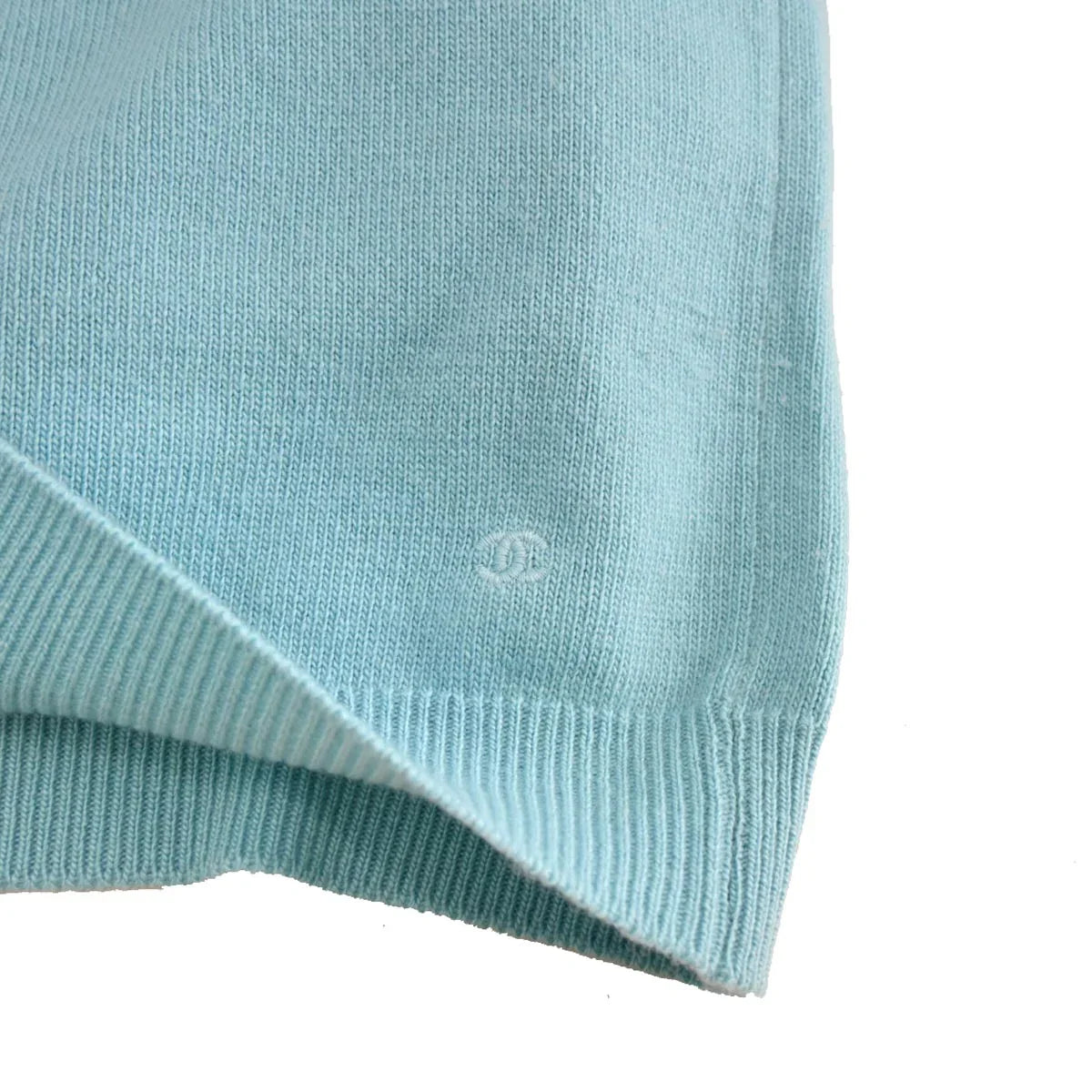 Chanel Sweater Light Blue CR93 #42