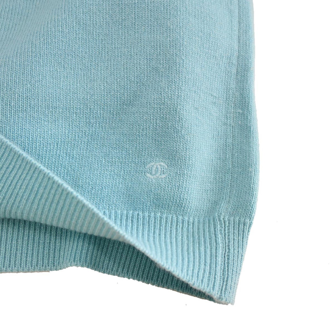 Chanel Sweater Light Blue CR93 #42 – AMORE Vintage Tokyo Chanel Sweater Light Blue CR93 #42 – AMORE Vintage Tokyo