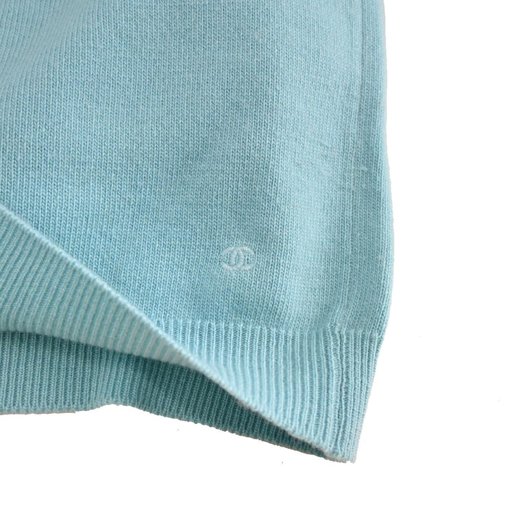 Chanel Sweater Light Blue CR93 #42