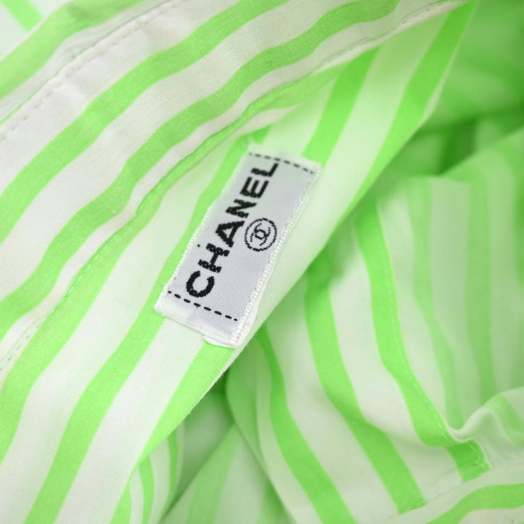 Chanel Blouse Shirt Light Green