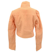 Chanel Sport Line Zip Up Jacket Orange 04C #38