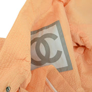 Chanel Sport Line Zip Up Jacket Orange 04C #38