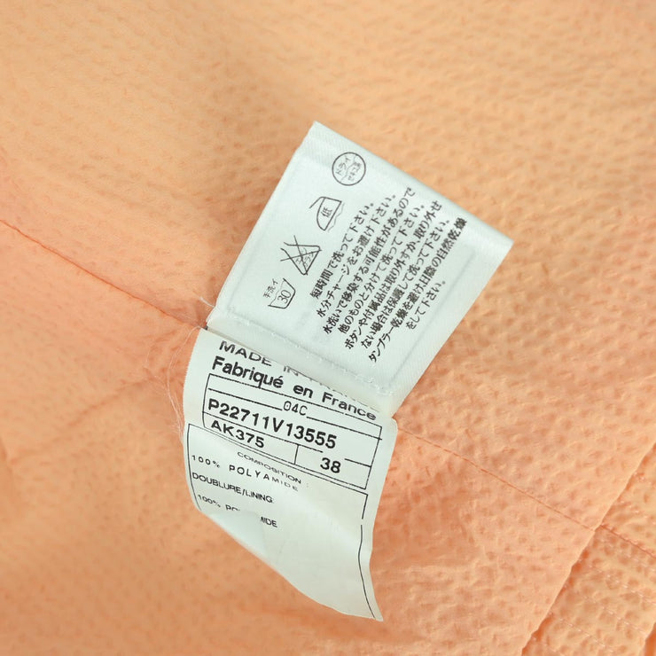 Chanel Sport Line Zip Up Jacket Orange 04C #38