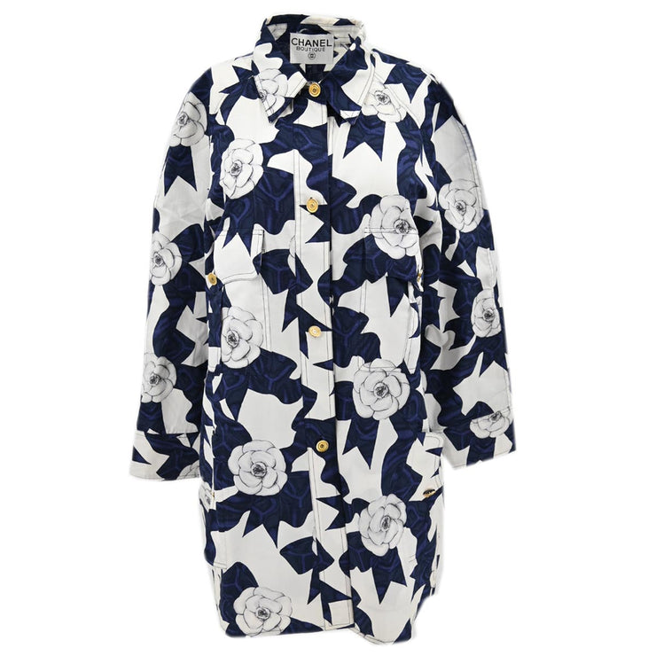 Chanel Blouse Shirt Navy