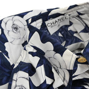 Chanel Blouse Shirt Navy