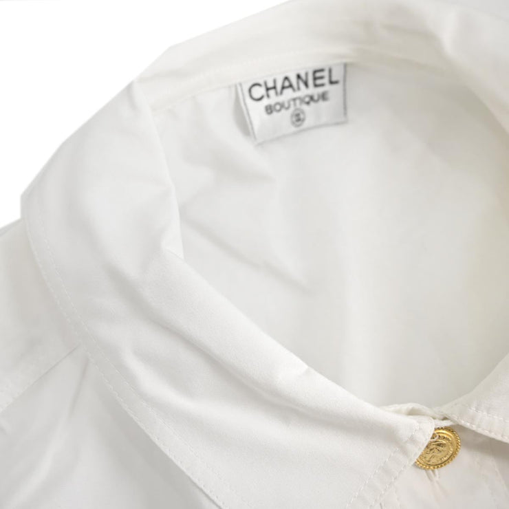 Chanel Short Sleeve Shirt White