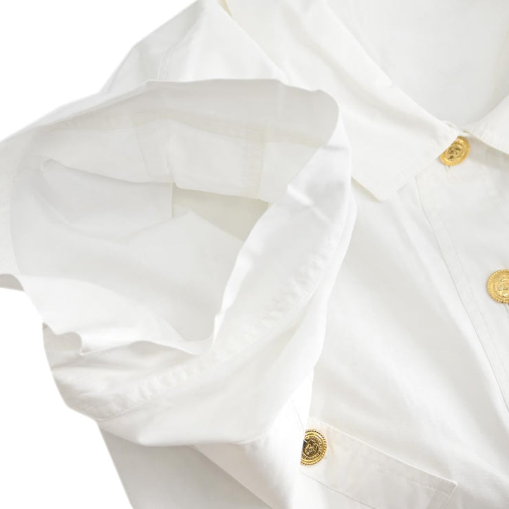 Chanel Short Sleeve Shirt White